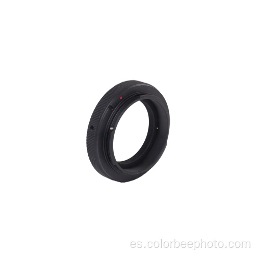 Anillo adaptador de lente T2-EOS de aluminio Montura T2